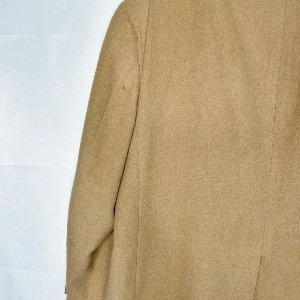 Strouse’s Men’s Jacket sz 46R? 100% Camel Hair Sport Blazer Tan Soft USA